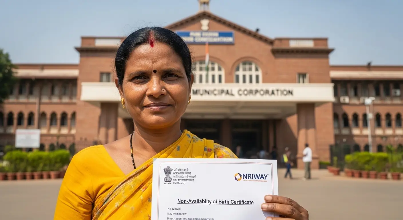 Non-availability Birth Certificate from Pune, Surat, Coimbatore